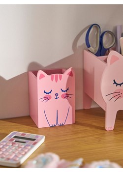 Sinsay - Organizer na biurko w kształcie kota - różowy ze sklepu Sinsay w kategorii Zabawki - zdjęcie 186464143