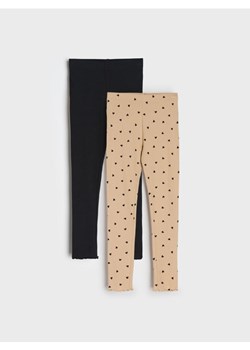 Sinsay - Legginsy 2 pack - wielobarwny ze sklepu Sinsay w kategorii Spodnie dziewczęce - zdjęcie 186464173