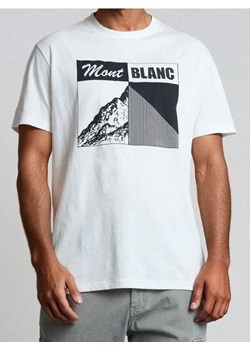 Sinsay - Koszulka z krótkim rękawem - kremowy ze sklepu Sinsay w kategorii T-shirty męskie - zdjęcie 186464214