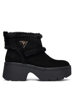 Guess Botki FLFBRD ESU10 Czarny ze sklepu MODIVO w kategorii Botki - zdjęcie 186464270