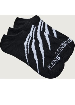 Plein Sport Skarpety/stopki 3 pack Scratch - id: PS255M000006102 - marki Plein Sport - 186466654 Plein Sport Skarpety/stopki 3 pack Scratch ze sklepu Gomez Fashion Store w kategorii Skarpetki męskie - zdjęcie 186466654