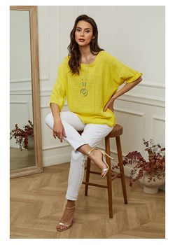 Fleur de Lin Bluzka "Guimauve" w kolorze żółtym ze sklepu Limango Polska w kategorii Bluzki damskie - zdjęcie 186468713