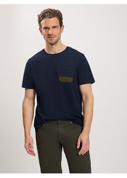 Cross Jeans Koszulka w kolorze granatowym ze sklepu Limango Polska w kategorii T-shirty męskie - zdjęcie 186468720