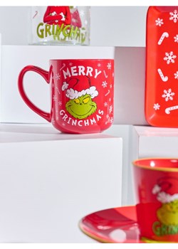 Sinsay - Kubek ceramiczny z nadrukiem Grinch - wielobarwny - id: 474ES-MLC - marki Sinsay - 186472061 Sinsay - Kubek ceramiczny z nadrukiem Grinch - wielobarwny ze sklepu Sinsay w kategorii Kubki - zdjęcie 186472061