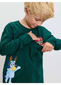 Sinsay - Koszulka z długimi rękawami Bluey - zielony ze sklepu Sinsay w kategorii T-shirty chłopięce - zdjęcie 186472121