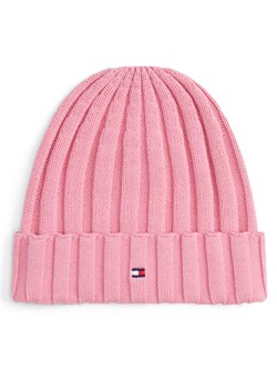 Czapka Tommy Hilfiger Small Flag AU0AU02004 Różowy ze sklepu eobuwie.pl w kategorii Czapki dziecięce - zdjęcie 186472201