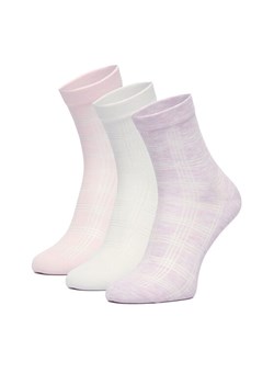 Nine West Skarpety krótkie CEO_BR_NW_25079_W_AW25 (3 PACK) Różowy ze sklepu MODIVO w kategorii Skarpetki damskie - zdjęcie 186475011