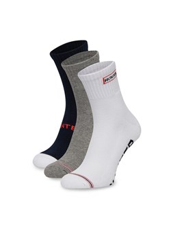 Hunter Skarpety długie AS_HUNTER_01Z_SS25 (3-PACK) Biały ze sklepu MODIVO w kategorii Skarpetki damskie - zdjęcie 186475043