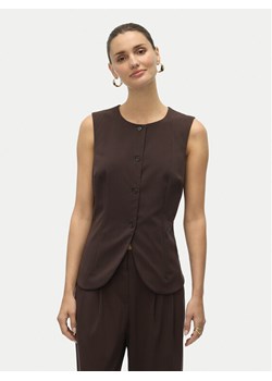 Vero Moda Kamizelka Sigga 10336320 Brązowy Regular Fit ze sklepu MODIVO w kategorii Kamizelki damskie - zdjęcie 186475144