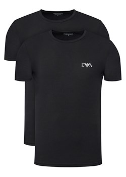 Emporio Armani Underwear Komplet 2 t-shirtów EM001849 AF14131 MC005 Czarny Fitted Fit ze sklepu MODIVO w kategorii T-shirty męskie - zdjęcie 186475154
