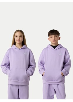 The North Face Bluza Essential NF0A89HA Fioletowy Relaxed Fit ze sklepu MODIVO w kategorii Bluzy chłopięce - zdjęcie 186475251