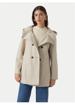 Vero Moda Płaszcz przejściowy Fortuneshila 10291044 Beżowy Regular Fit ze sklepu MODIVO w kategorii Płaszcze damskie - zdjęcie 186475252