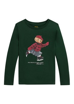 Polo Ralph Lauren Bluzka 312P00435500 Zielony Regular Fit ze sklepu MODIVO w kategorii Bluzki dziewczęce - zdjęcie 186475323