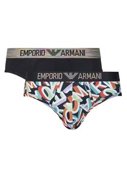 Emporio Armani Underwear Komplet 2 par slipów EM000250 AF10798 MC104 Kolorowy ze sklepu MODIVO w kategorii Majtki męskie - zdjęcie 186475374