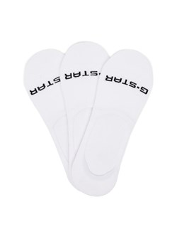 G-Star Raw Stopki AS_G-STAR_S_124_SS25 (3-PACK) Biały ze sklepu MODIVO w kategorii Skarpetki męskie - zdjęcie 186475424