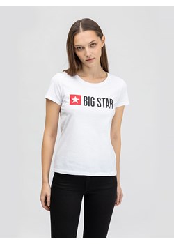 BIG STAR Koszulka w kolorze białym ze sklepu Limango Polska w kategorii Bluzki damskie - zdjęcie 186477324