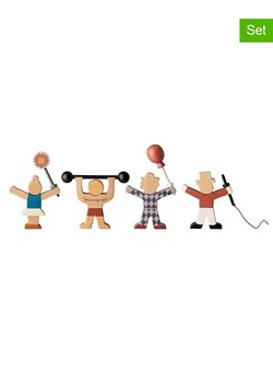 Bloomingville mini Figurki (4 szt.) &quot;Rossaio&quot; do zabawy - 3+ ze sklepu Limango Polska w kategorii Zabawki - zdjęcie 186477342