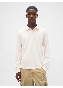 GAP Koszulka polo w kolorze kremowym ze sklepu Limango Polska w kategorii T-shirty męskie - zdjęcie 186477702