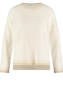Gerry Weber Sweter w kolorze beżowym ze sklepu Limango Polska w kategorii Swetry damskie - zdjęcie 186478012