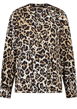 TAIFUN Bluzka w kolorze jasnobrązowo-czarnym ze sklepu Limango Polska w kategorii Koszule damskie - zdjęcie 186478023