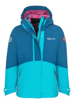 Trollkids Kurtka funkcyjna 3w1 "Skanden" w kolorze turkusowym ze sklepu Limango Polska w kategorii Kurtki chłopięce - zdjęcie 186478063