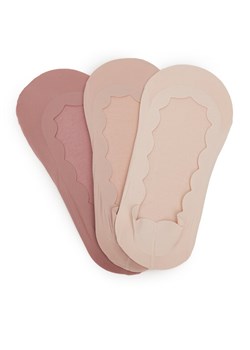 Stopki Nine West LA_NW_4WB_009_SS25 (3-PACK) BKACK/MIX Różowy ze sklepu eobuwie.pl w kategorii Skarpetki damskie - zdjęcie 186478231