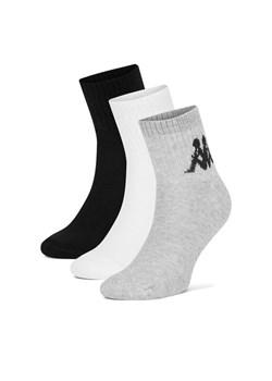 Skarpety krótkie Kappa Z4444_AW24 (3-PACK) Kolorowy ze sklepu eobuwie.pl w kategorii Skarpetki męskie - zdjęcie 186478312