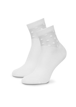 Skarpety długie Nine West KR_NW_STREET_W_SS25 (2 PACK) Biały ze sklepu eobuwie.pl w kategorii Skarpetki damskie - zdjęcie 186478323