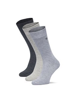 Skarpety długie Gino Rossi CEO_AS_GR_01_W_AW25 (3-pack). Szary ze sklepu eobuwie.pl w kategorii Skarpetki męskie - zdjęcie 186478343