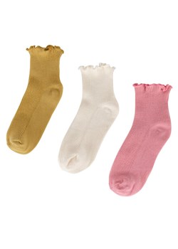 Skarpety krótkie JENNY 7KB-003-SS25 (3-pack) Żółty - id: 5903419906466 - marki eobuwie.pl - 186478380 Skarpety krótkie JENNY 7KB-003-SS25 (3-pack) Żółty ze sklepu eobuwie.pl w kategorii Skarpetki dziecięce - zdjęcie 186478380
