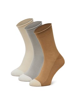 Skarpety długie Nine West BR_NW_01_Z_SS25 (3 PACK) Kolorowy ze sklepu eobuwie.pl w kategorii Skarpetki damskie - zdjęcie 186478382