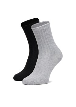 Skarpety długie Nine West CEO_AS_NW_08_W_AW25 (2 PACK) Czarny ze sklepu eobuwie.pl w kategorii Skarpetki damskie - zdjęcie 186478403