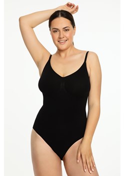 Body wyszczuplające Julimex 421 Seamless Body czarny ze sklepu kontri.pl w kategorii Body damskie - zdjęcie 186479701