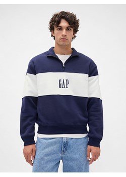 GAP Bluza w kolorze biało-granatowym ze sklepu Limango Polska w kategorii Bluzy męskie - zdjęcie 186482192