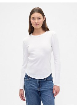 GAP Koszulka w kolorze białym ze sklepu Limango Polska w kategorii Bluzki damskie - zdjęcie 186482390