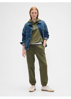 GAP Spodnie dresowe w kolorze khaki ze sklepu Limango Polska w kategorii Spodnie damskie - zdjęcie 186482573