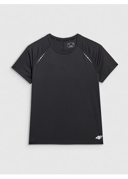 4F Koszulka sportowa w kolorze czarnym ze sklepu Limango Polska w kategorii Bluzki damskie - zdjęcie 186483030