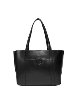 Pepe Jeans Torebka Audrey Limited PL031663 Czarny ze sklepu MODIVO w kategorii Torby Shopper bag - zdjęcie 186484181