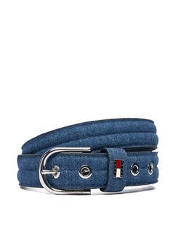 Tommy Jeans Pasek Damski Denim Cool 3.5 AW0AW18046 Niebieski ze sklepu MODIVO w kategorii Paski damskie - zdjęcie 186484222