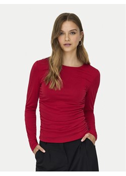 ONLY Bluzka Free Life 15365605 Czerwony Regular Fit ze sklepu MODIVO w kategorii Bluzki damskie - zdjęcie 186484223