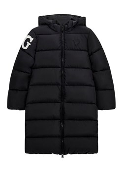 Guess Płaszcz zimowy J5BL15 WB240 Czarny Regular Fit ze sklepu MODIVO w kategorii Płaszcze dziewczęce - zdjęcie 186484302