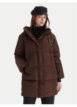 Weekend Max Mara Płaszcz zimowy Newbembo 2525496072 Bordowy Relaxed Fit ze sklepu MODIVO w kategorii Płaszcze damskie - zdjęcie 186484304