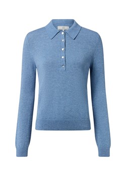 IPURI Damski sweter z dzianiny z zawartością wełny merynosów Kobiety Wełna merino jasnoniebieski marmurkowy ze sklepu vangraaf w kategorii Swetry damskie - zdjęcie 186485733