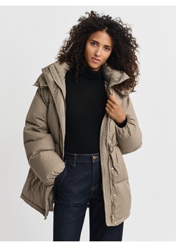 Gant Damska kurtka puchowa Kobiety taupe jednolity ze sklepu vangraaf w kategorii Kurtki damskie - zdjęcie 186485773