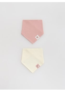 Reserved - Trójkątny szalik 2 pack - wielobarwny ze sklepu Reserved w kategorii Szaliki dziecięce - zdjęcie 186487372