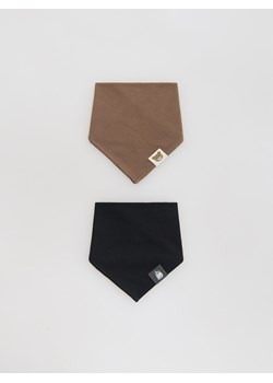 Reserved - Trójkątny szalik 2 pack - wielobarwny ze sklepu Reserved w kategorii Szaliki dziecięce - zdjęcie 186487374