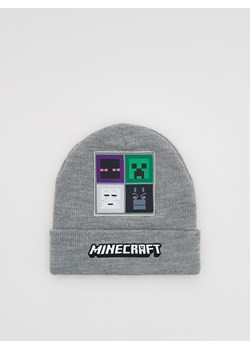 Reserved - Czapka Minecraft - jasnoszary - id: 736GT-09M - marki Reserved - 186487851 Reserved - Czapka Minecraft - jasnoszary ze sklepu Reserved w kategorii Czapki dziecięce - zdjęcie 186487851