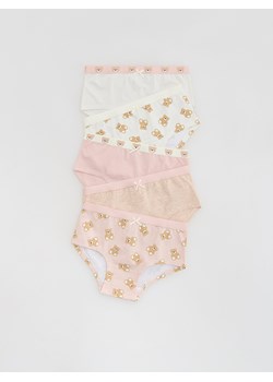 Reserved - Bawełniane majtki 5 pack - wielobarwny ze sklepu Reserved w kategorii Majtki dziecięce - zdjęcie 186487942