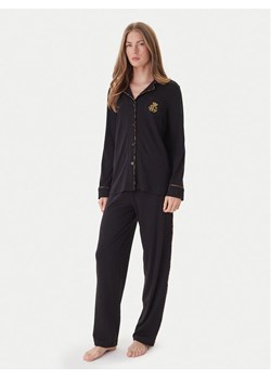 LAUREN RALPH LAUREN Piżama ILN72467F Czarny Regular Fit ze sklepu MODIVO w kategorii Piżamy damskie - zdjęcie 186488910