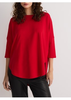 Reserved - Longsleeve z modalem - czerwony - id: ZR397-33X - marki Reserved - 186489684 Reserved - Longsleeve z modalem - czerwony ze sklepu Reserved w kategorii Bluzki damskie - zdjęcie 186489684